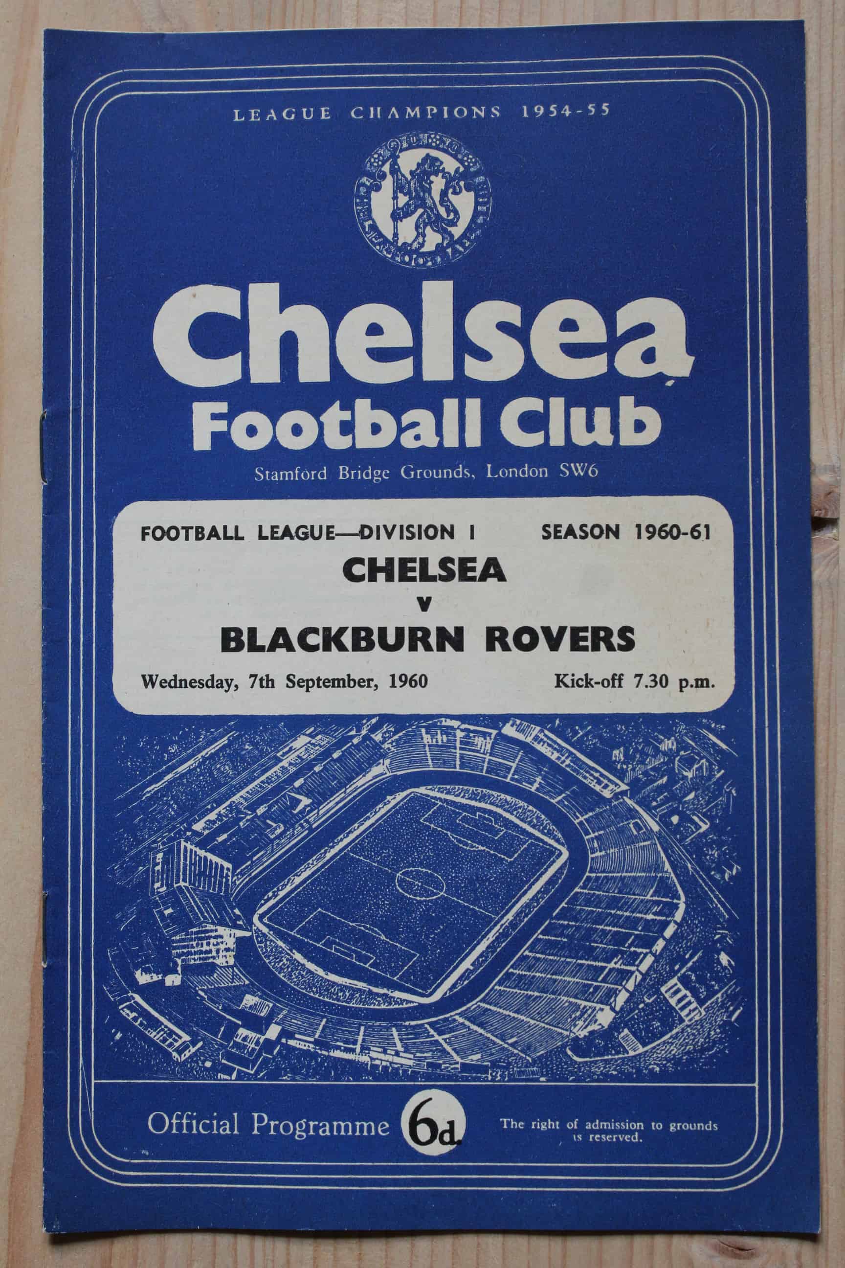 Chelsea FC v Blackburn Rovers FC